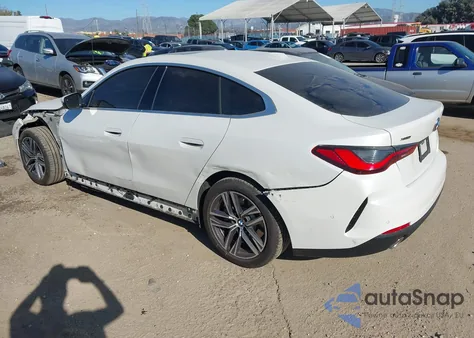 2025 BMW 430I Gran Coupe xDrive z USA, uszkodzony, nr VIN WBA33FB03SFU06517